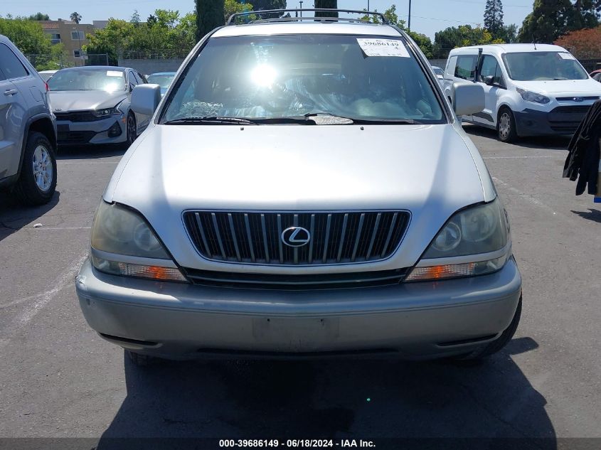 1999 Lexus Rx 300 VIN: JT6GF10U7X0017076 Lot: 39686149