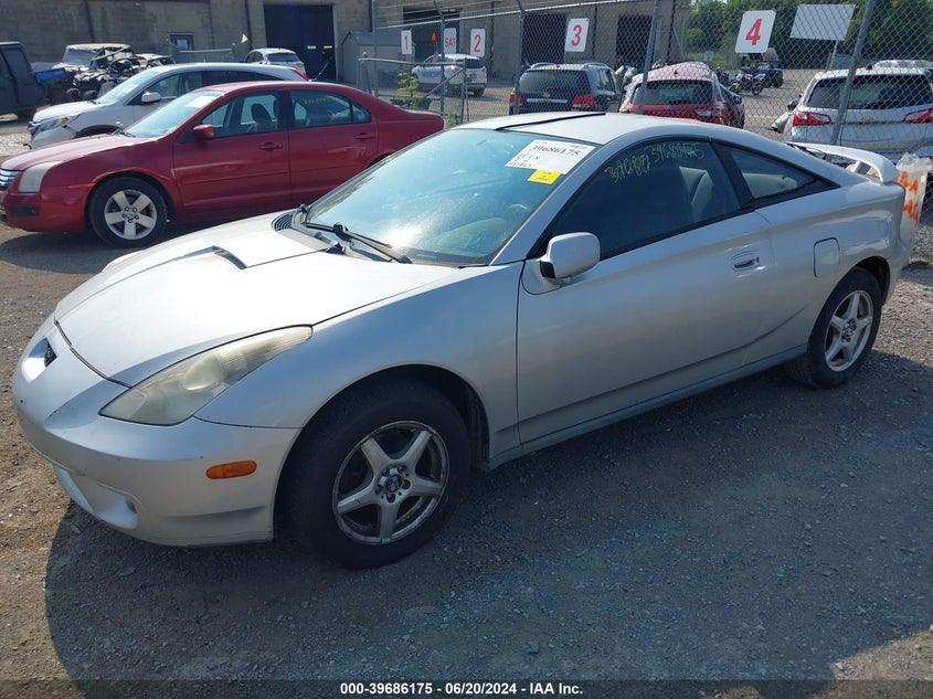 2001 Toyota Celica Gt VIN: JTDDR32TX10092719 Lot: 39686175