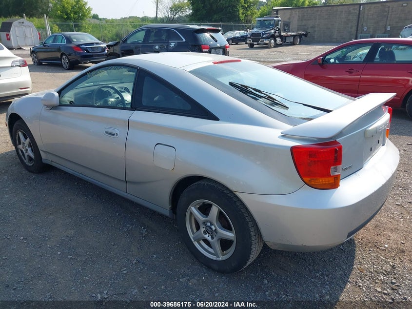 2001 Toyota Celica Gt VIN: JTDDR32TX10092719 Lot: 39686175