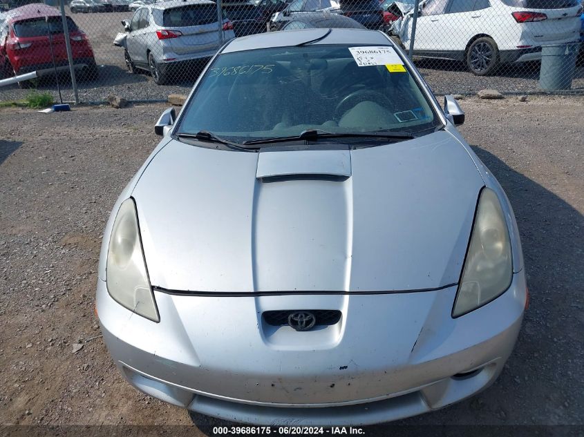 2001 Toyota Celica Gt VIN: JTDDR32TX10092719 Lot: 39686175