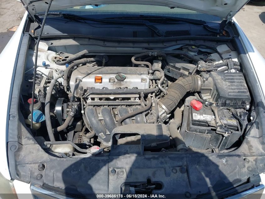 2010 Honda Accord 2.4 Ex VIN: 1HGCP2F74AA022928 Lot: 39686178