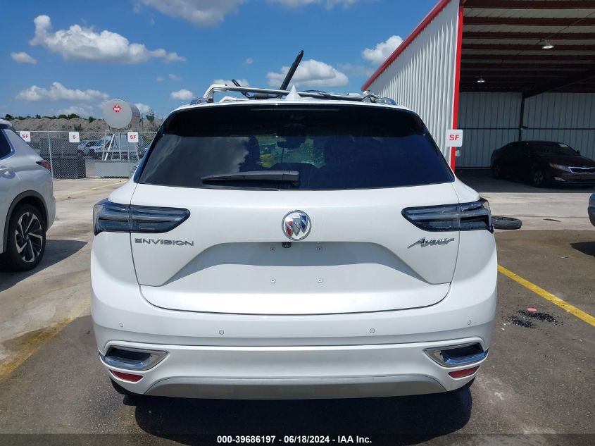 2023 Buick Envision Avenir Fwd VIN: LRBFZRR42PD065735 Lot: 39686197