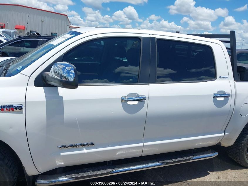 2013 Toyota Tundra Platinum 5.7L V8 VIN: 5TFHW5F19DX312166 Lot: 39686206