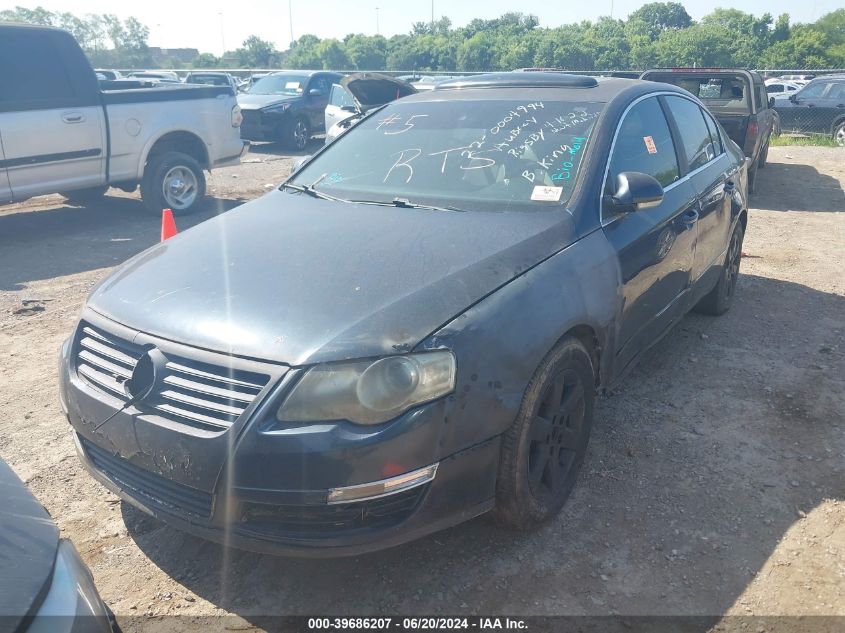 2006 Volkswagen Passat 2.0T VIN: WVWAK73C46E054880 Lot: 39686207