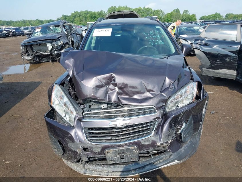 2016 Chevrolet Trax 1Lt VIN: 3GNCJPSB9GL134138 Lot: 39686221