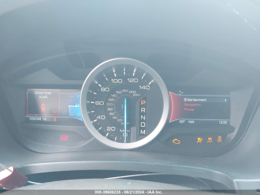 2015 Ford Explorer Limited VIN: 1FM5K7F88FGB46843 Lot: 39686235