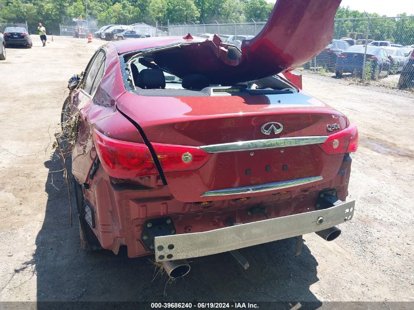 2015 Infiniti Q50 VIN: JN1BV7AP7FM338174 Lot: 39686240