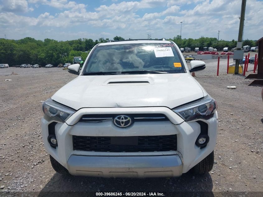 2021 Toyota 4Runner Sr5 Premium/Venture/Trd Off Road/Trd Off Road Premium/Trd Pro VIN: JTERU5JR9M5961206 Lot: 39686245