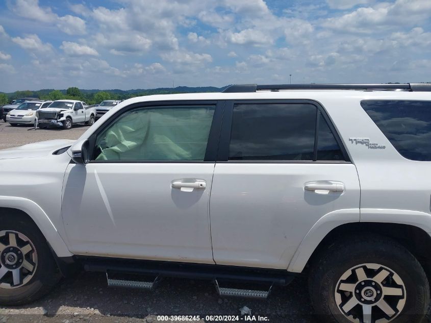 2021 Toyota 4Runner Sr5 Premium/Venture/Trd Off Road/Trd Off Road Premium/Trd Pro VIN: JTERU5JR9M5961206 Lot: 39686245