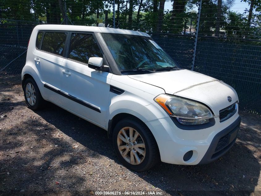 2012 Kia Soul + VIN: KNDJT2A64C7423833 Lot: 39686275