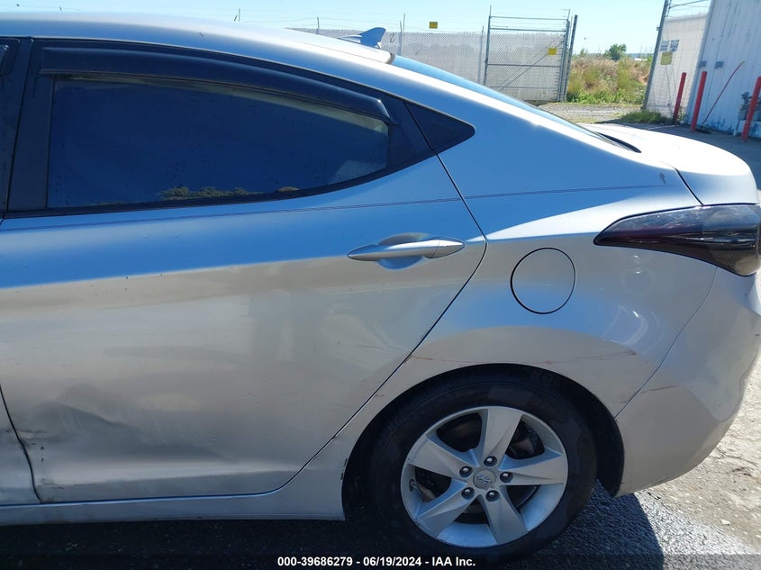 2012 Hyundai Elantra Gls (Ulsan Plant) VIN: KMHDH4AE3CU240924 Lot: 39686279