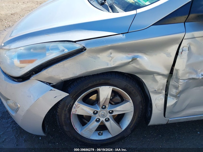 2012 Hyundai Elantra Gls (Ulsan Plant) VIN: KMHDH4AE3CU240924 Lot: 39686279