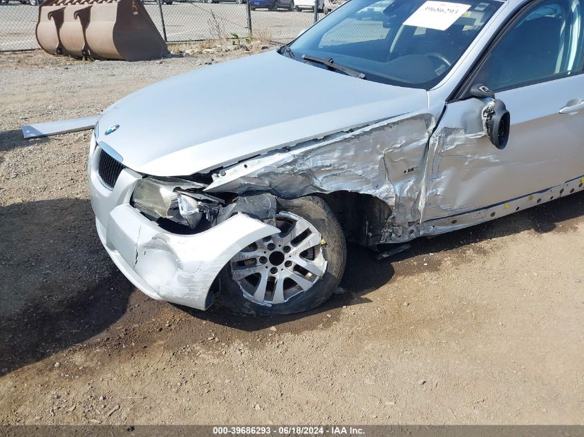 2006 BMW 325I VIN: WBAVB13566PT15962 Lot: 39686293