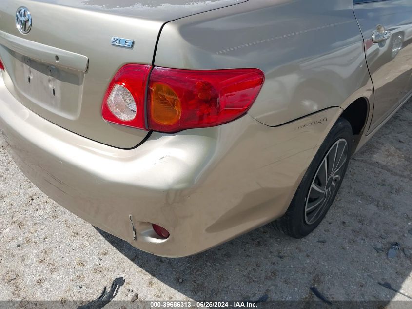 2009 Toyota Corolla S/Le/Xle VIN: 1NXBU40E29Z100215 Lot: 39686313