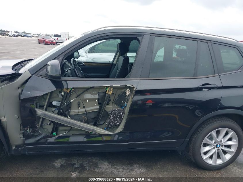 2015 BMW X3 xDrive28I VIN: 5UXWX9C57F0D50138 Lot: 39686320