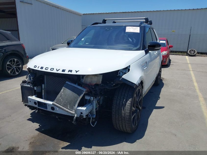 2017 Land Rover Discovery Hse Luxury VIN: SALRHBBV7HA019647 Lot: 39686327