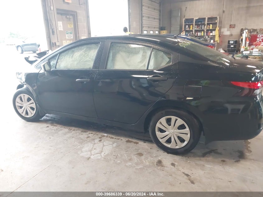 2021 Nissan Versa S VIN: 3N1CN8BV0ML807782 Lot: 39686339
