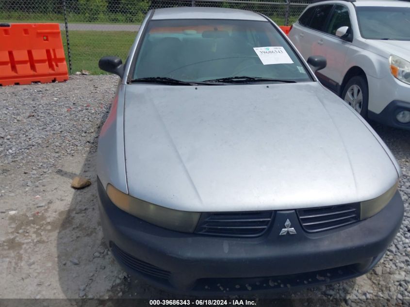 2003 Mitsubishi Galant De VIN: 4A3AA36G53E139214 Lot: 39686343