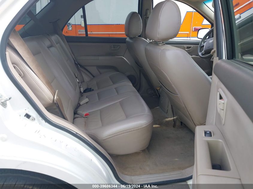 2008 Kia Sorento Lx VIN: KNDJD735685772364 Lot: 39686344