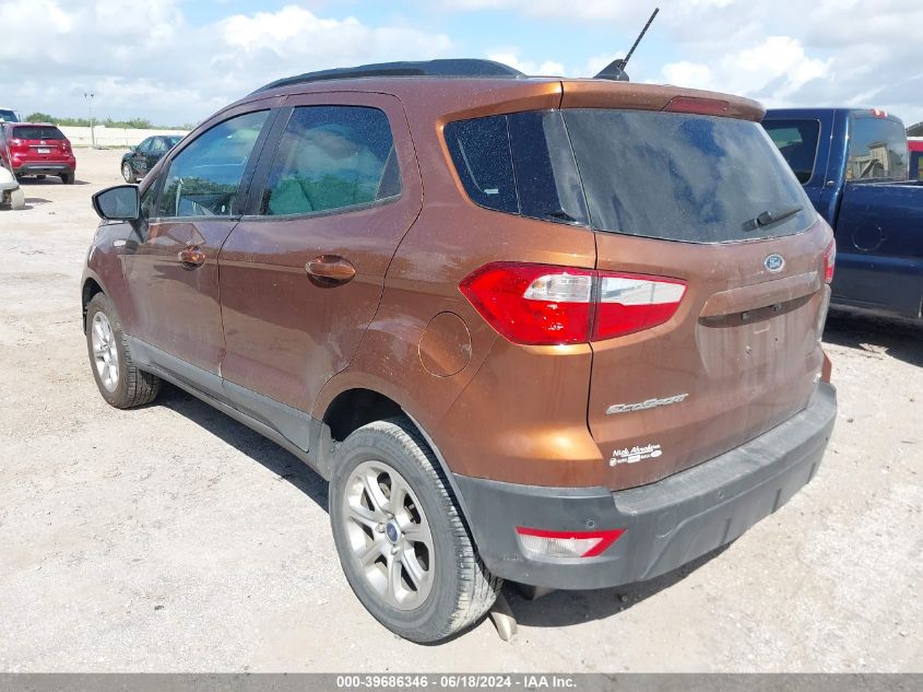 2020 Ford Ecosport Se VIN: MAJ6S3GL4LC346003 Lot: 39686346