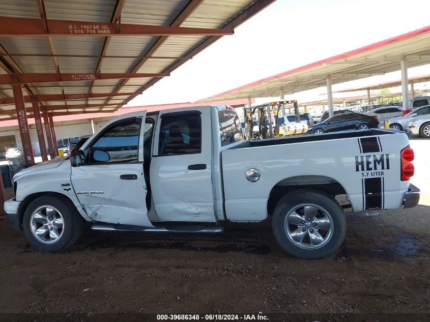 2007 Dodge Ram 1500 Slt VIN: 1D7HA18217S123449 Lot: 39686348