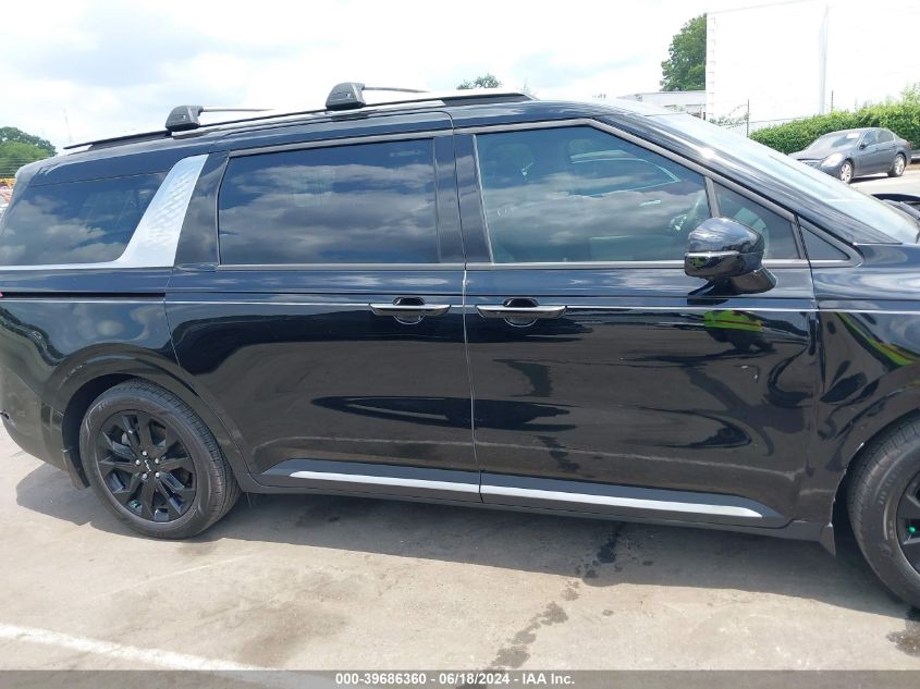 2024 Kia Carnival Mpv Sx Prestige VIN: KNDNE5H31R6380754 Lot: 39686360