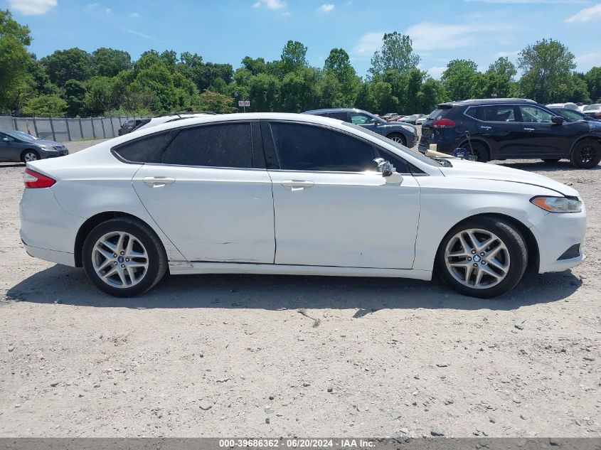 2013 Ford Fusion Se VIN: 3FA6P0H75DR274426 Lot: 39686362