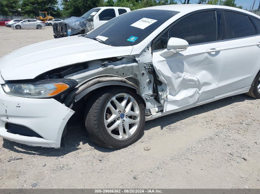 2013 FORD FUSION SE - 3FA6P0H75DR274426