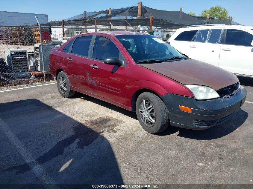 2007 Ford Focus S/Se/Ses VIN: 1FAFP34N27W297850 Lot: 39686373