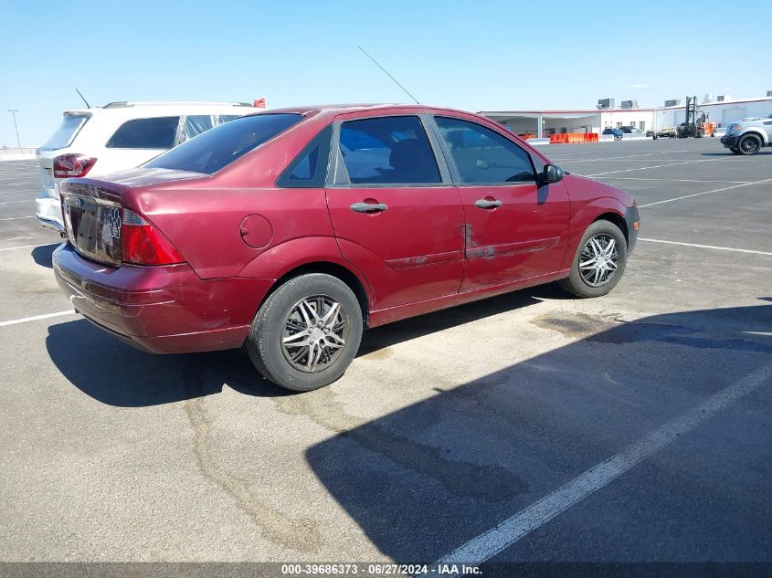 2007 Ford Focus S/Se/Ses VIN: 1FAFP34N27W297850 Lot: 39686373