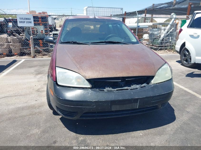 2007 Ford Focus S/Se/Ses VIN: 1FAFP34N27W297850 Lot: 39686373