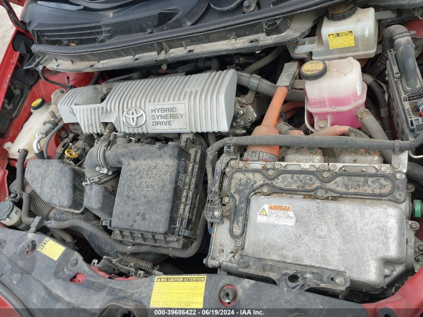 2010 Toyota Prius Ii VIN: JTDKN3DU5A0171207 Lot: 39686422