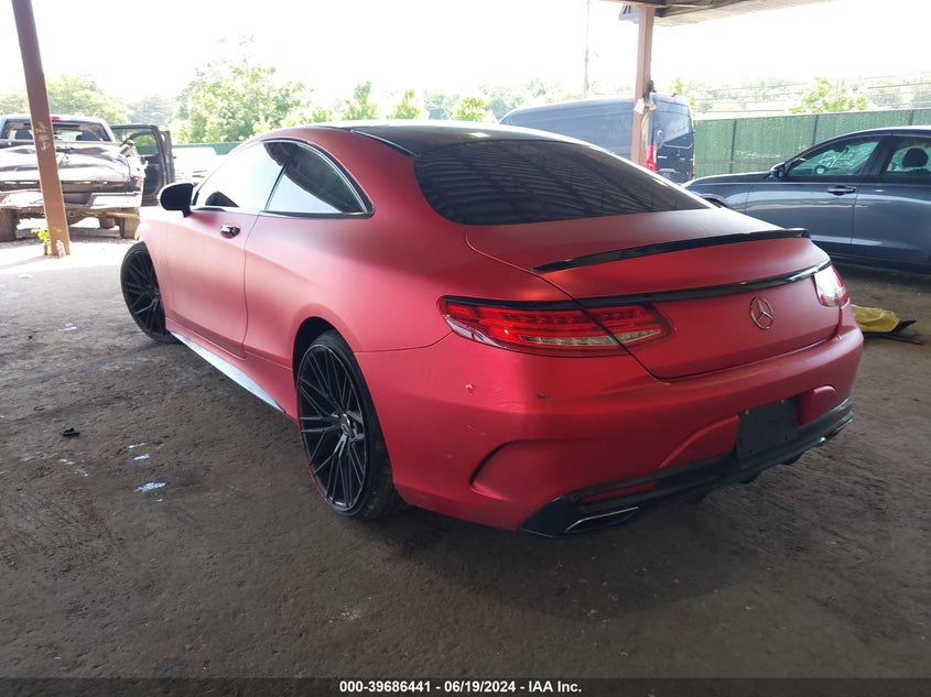 2015 MERCEDES-BENZ S 550 4MATIC - WDDXJ8FB6FA000564