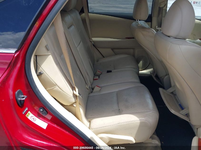 2011 Lexus Rx 350 VIN: 2T2ZK1BA7BC052873 Lot: 39686445