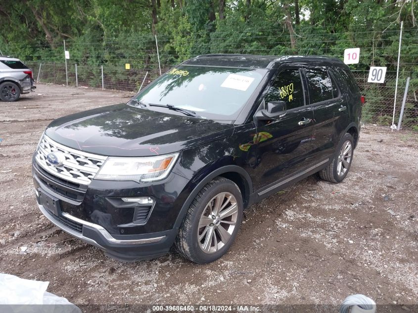 1FM5K8F85KGA96645 2019 FORD EXPLORER - Image 2