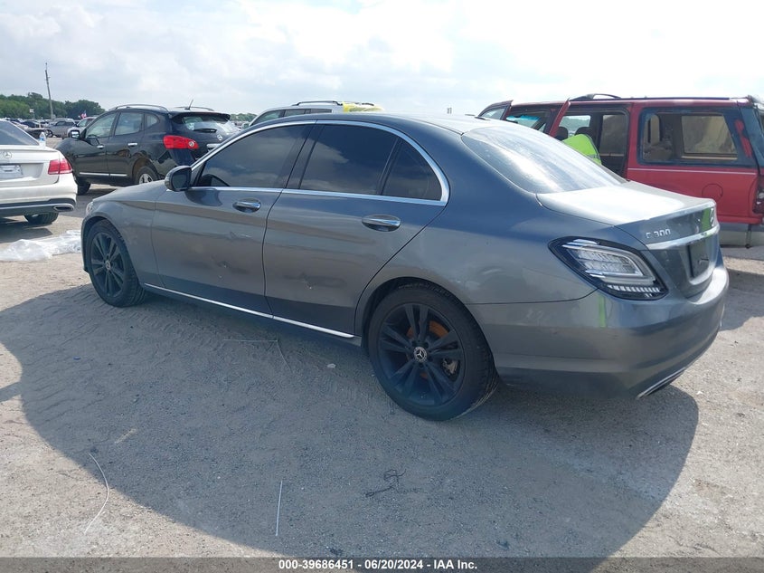 VIN 55SWF8DB2KU295561 2019 MERCEDES-BENZ C 300