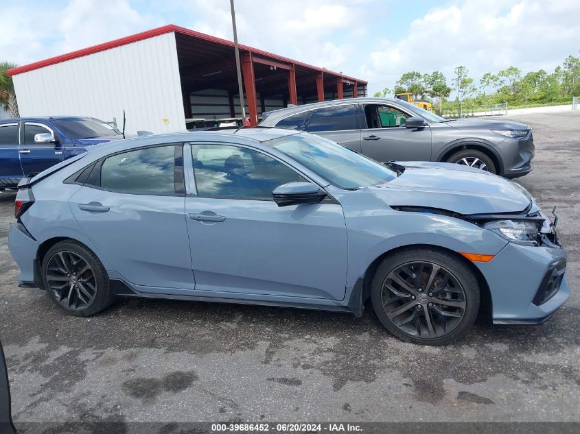 2020 Honda Civic Sport Touring VIN: SHHFK7H97LU226492 Lot: 39686452