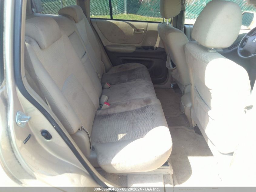 2005 Toyota Highlander V6 VIN: JTEEP21A250119417 Lot: 39686455