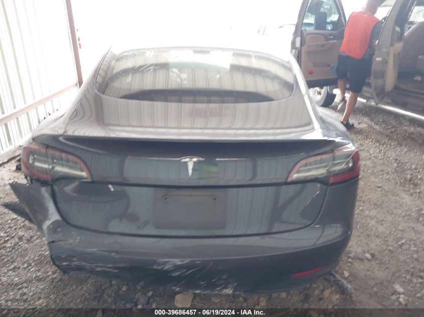 2020 Tesla Model 3 Standard Range Plus Rear-Wheel Drive/Standard Range Rear-Wheel Drive VIN: 5YJ3E1EA3LF745577 Lot: 39686457