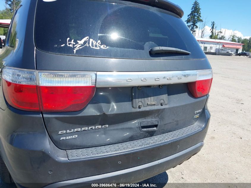 2011 Dodge Durango Crew VIN: 1D4RE4GG9BC740752 Lot: 39686476