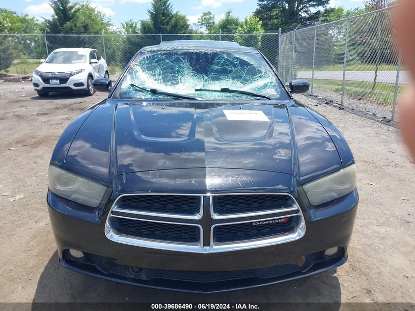 2012 Dodge Charger R/T VIN: 2C3CDXCT0CH206388 Lot: 39686490