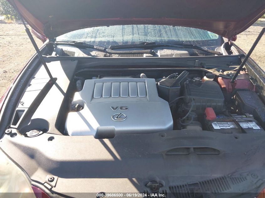 2007 Lexus Es 350 VIN: JTHBJ46G772015576 Lot: 39686500