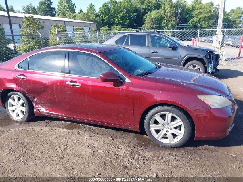 2007 Lexus Es 350 VIN: JTHBJ46G772015576 Lot: 39686500