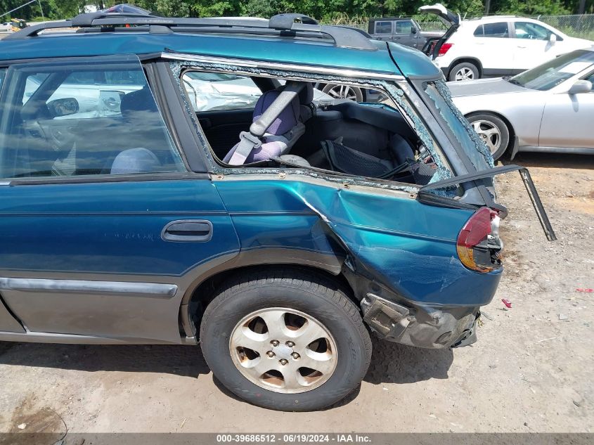 1998 Subaru Legacy Outback/Outback Limited/Outback Sport VIN: 4S3BG6859W7632762 Lot: 39686512
