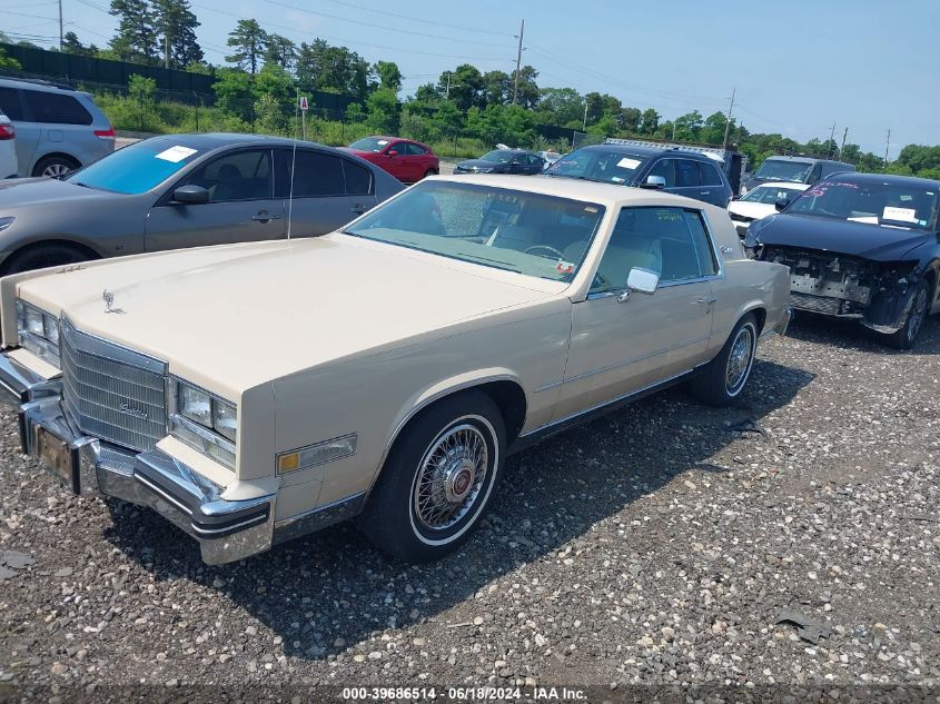 1985 Cadillac Eldorado VIN: 1G6EL5781FE668779 Lot: 39686514