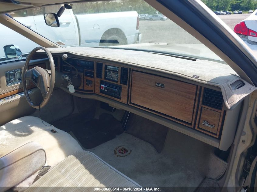 1985 Cadillac Eldorado VIN: 1G6EL5781FE668779 Lot: 39686514