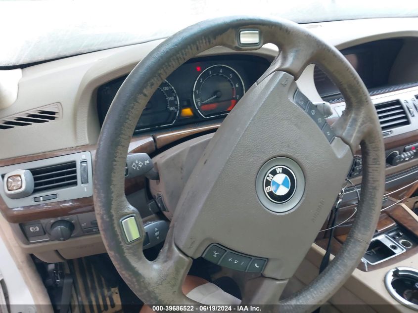 2004 BMW 745Li VIN: WBAGN63494DS46249 Lot: 39686522