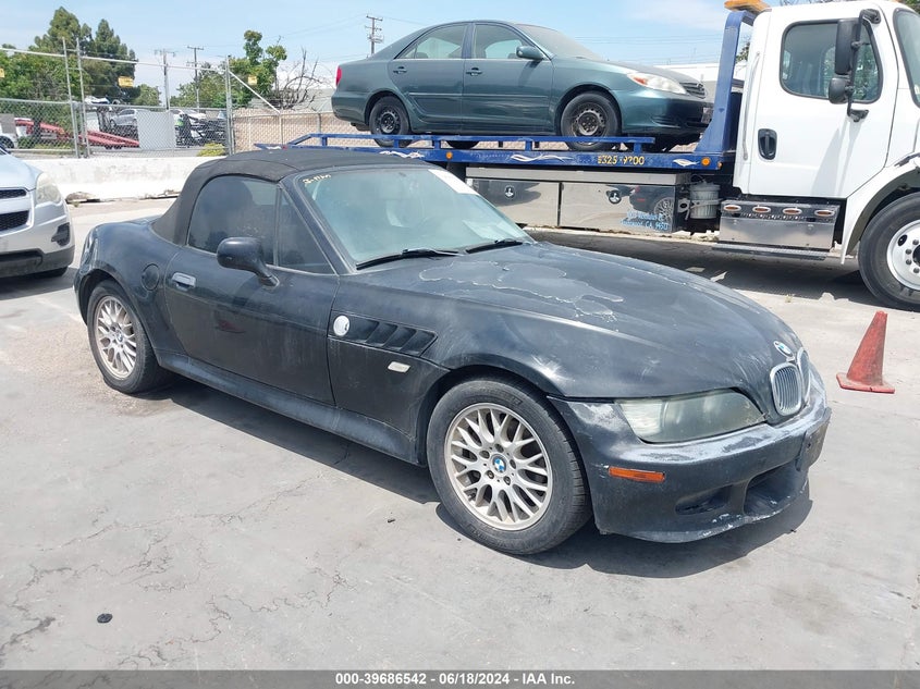 2001 BMW Z3 2.5I VIN: WBACN33491LM03115 Lot: 39686542