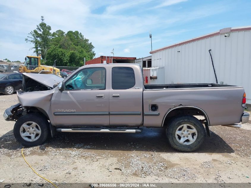 2002 Toyota Tundra Sr5 V8 VIN: 5TBRT34162S294791 Lot: 39686556