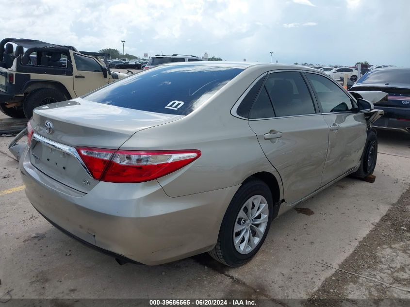 2016 Toyota Camry Le VIN: 4T4BF1FK1GR554898 Lot: 39686565